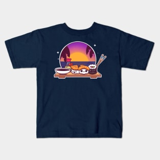 Sushi And Sunshine Kids T-Shirt